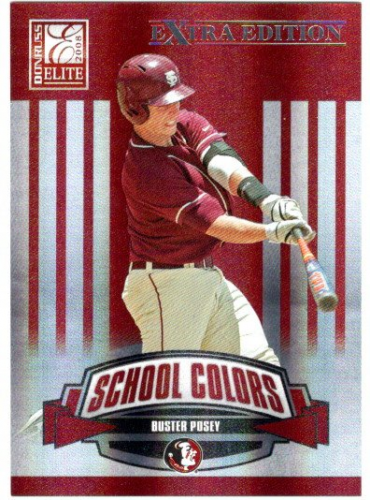 2008 Donruss Elite Extra Edition School Colors #3 Buster Posey