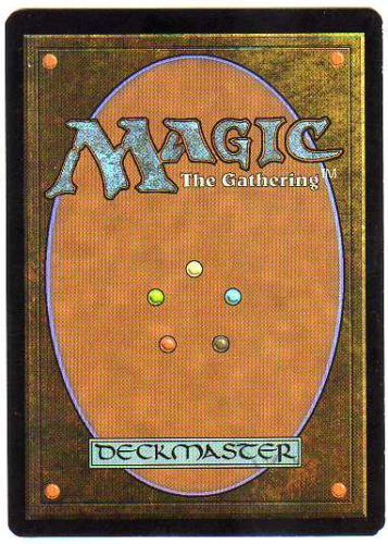 1994 Magic The Gathering Antiquities #84a Urza's Power Plant, bug C2 back image