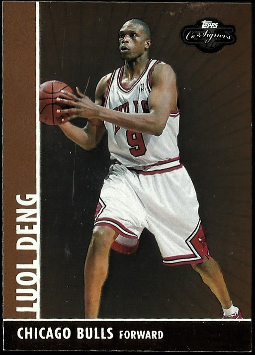 2008-09 Topps Co-Signers Bronze #29 Luol Deng