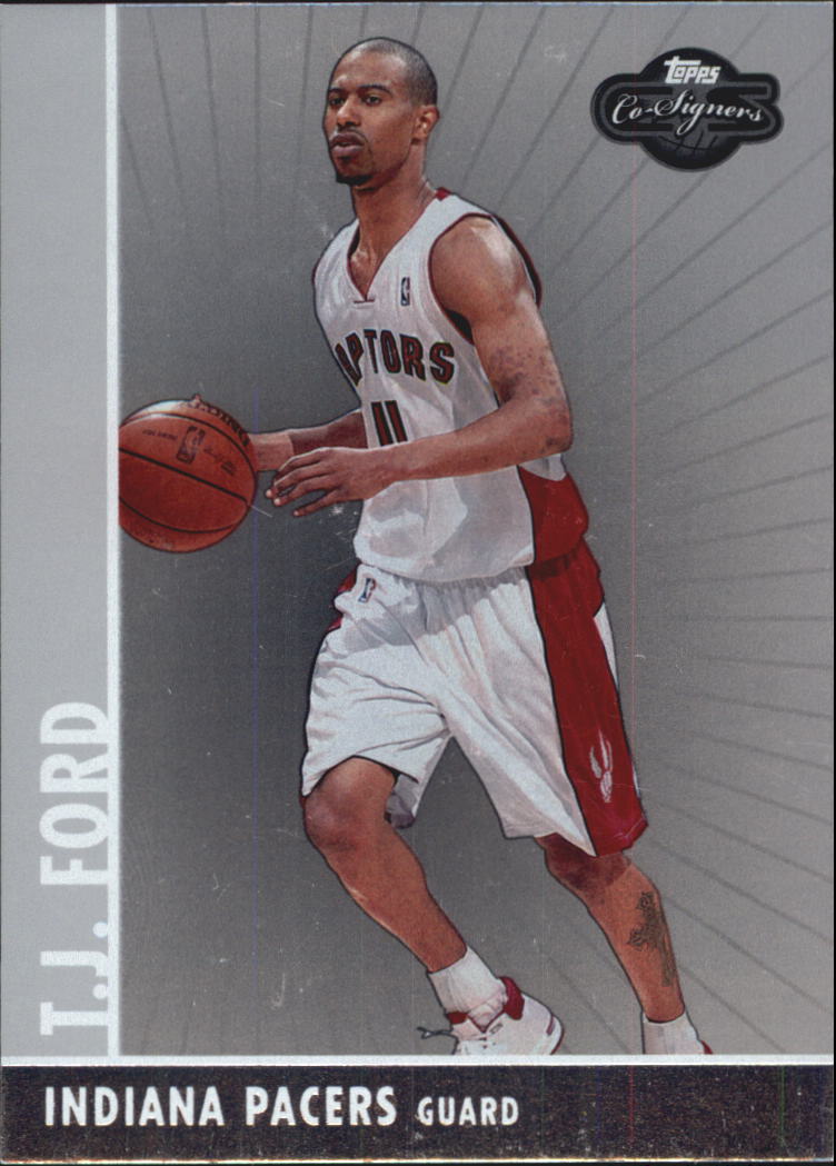 2008-09 Topps Co-Signers Silver #59 T.J. Ford