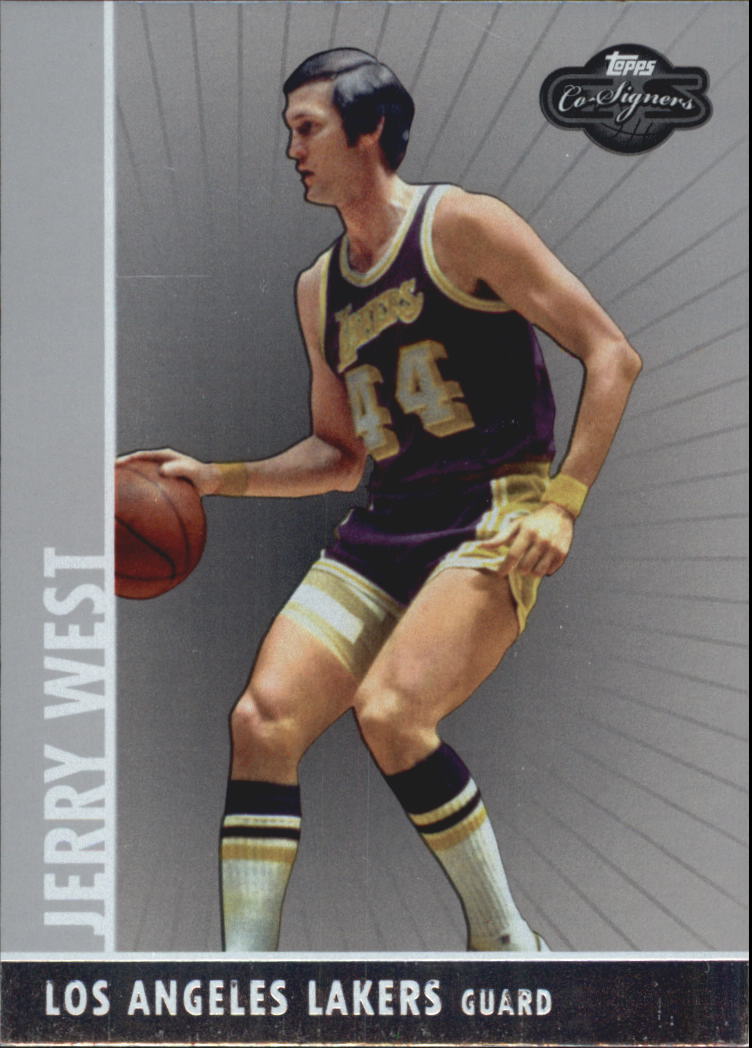 2008-09 Topps Co-Signers Silver #97 Jerry West