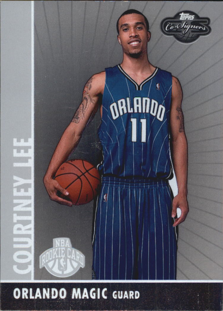 2008-09 Topps Co-Signers Silver #121 Courtney Lee