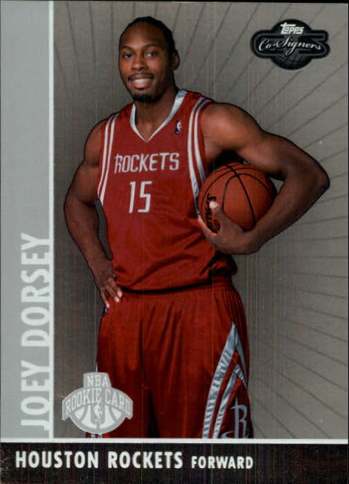 2008-09 Topps Co-Signers Silver #127 Joey Dorsey