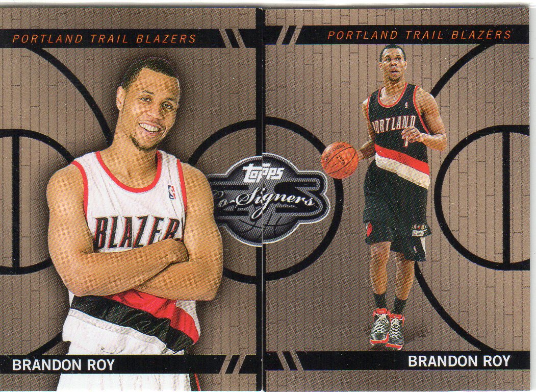 2008-09 Topps Co-Signers Changing Faces Bronze #CF15 Brandon Roy
