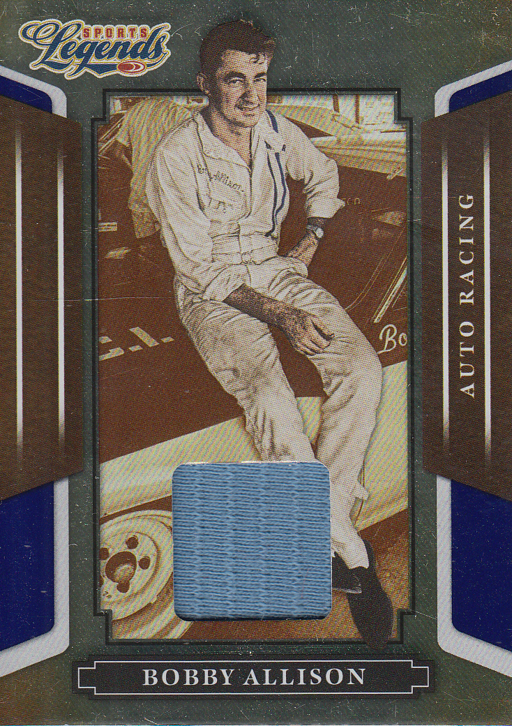 2008 Donruss Sports Legends Materials Mirror Blue #8 Bobby Allison Jeans/250