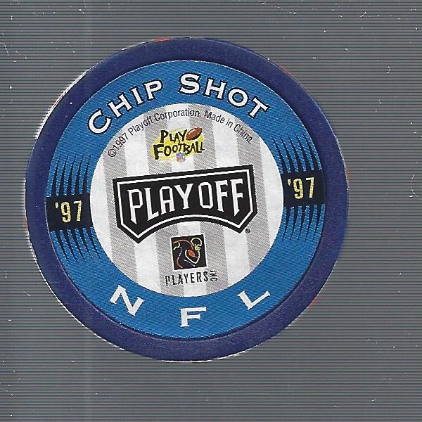 1997 Absolute Chip Shots Blue #137 Isaac Bruce back image