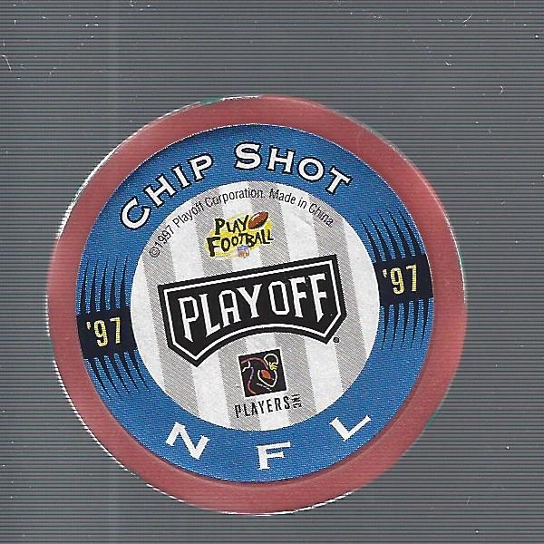 1997 Absolute Chip Shots Red #44 Terrell Owens back image