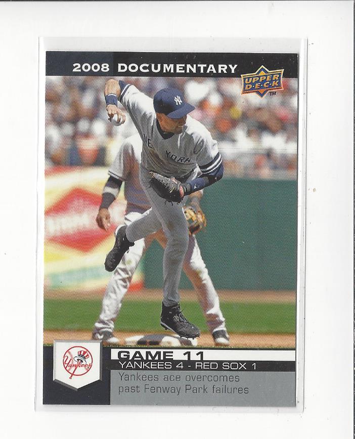 2008 Upper Deck Documentary #481 Derek Jeter