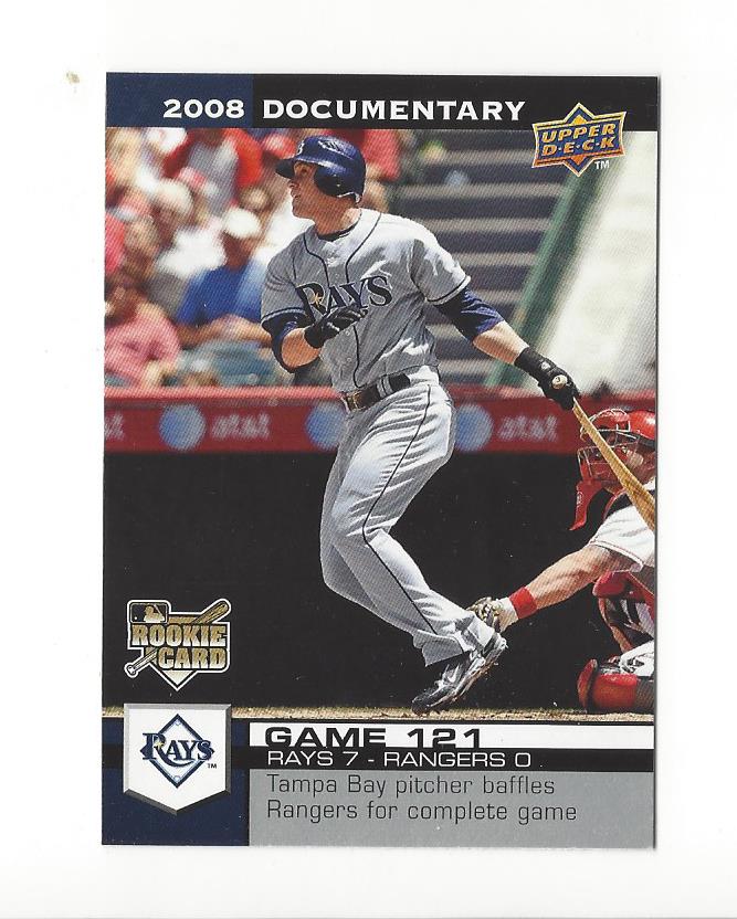 2008 Upper Deck Documentary #3621 Evan Longoria RC