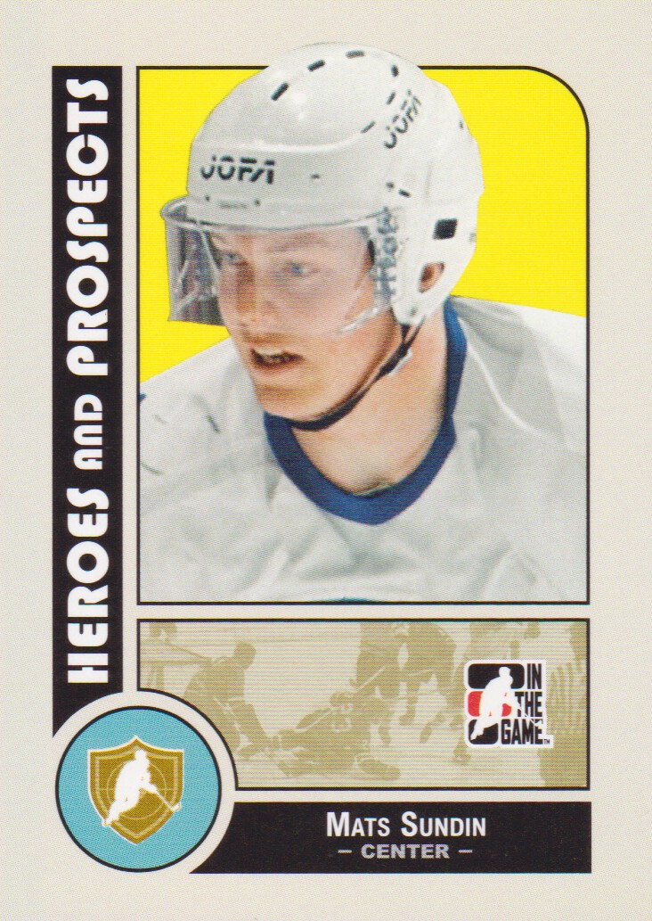 2008-09 ITG Heroes and Prospects #1 Mats Sundin