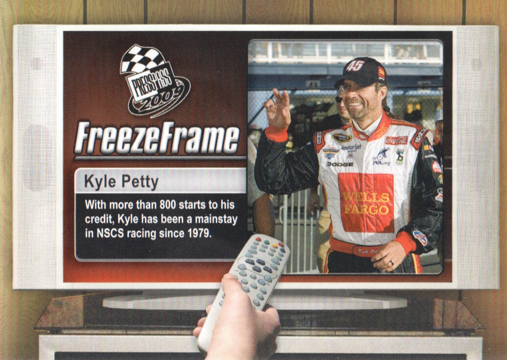 2009 Press Pass Freeze Frame #FF26 Kyle Petty