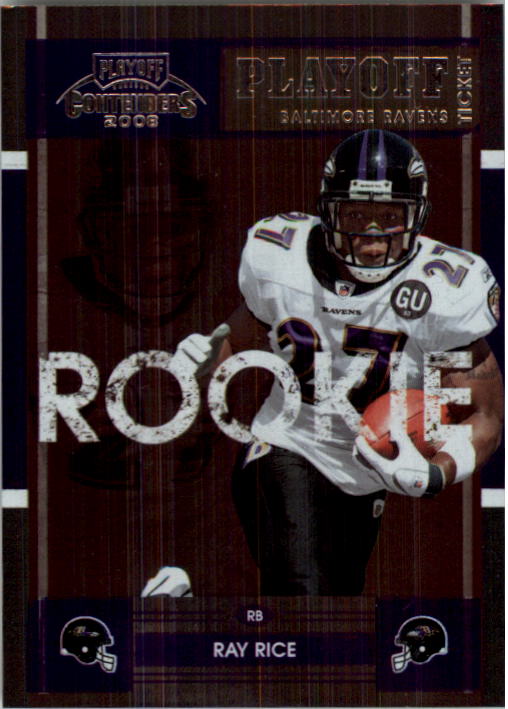 2008 Playoff Contenders Playoff Ticket #188 Ray Rice