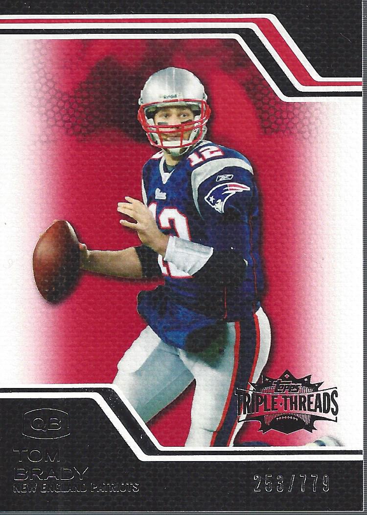 2008 Topps Triple Threads #2 Tom Brady