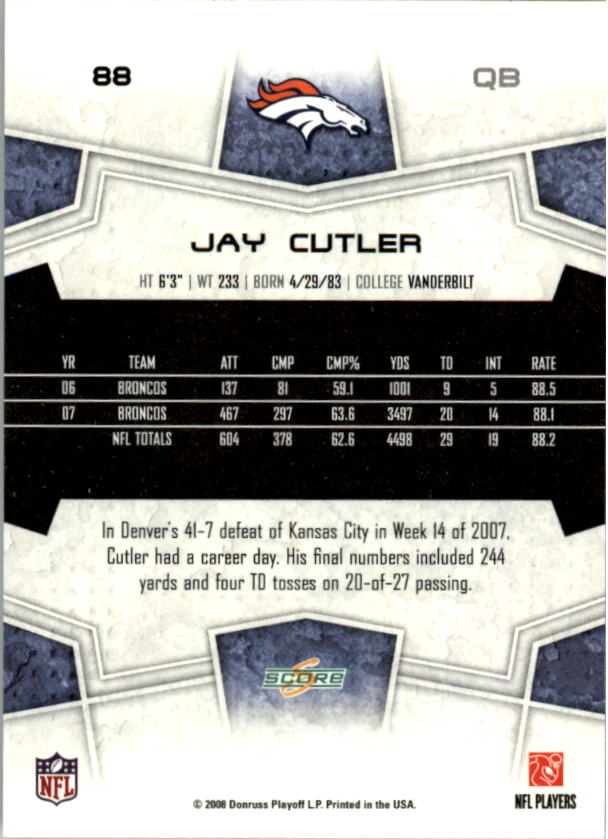 2008 Score Super Bowl XLIII Football Card Pick (Inserts) 1-268