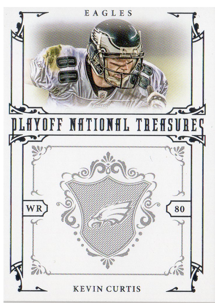 2008 Playoff National Treasures #62 Kevin Curtis