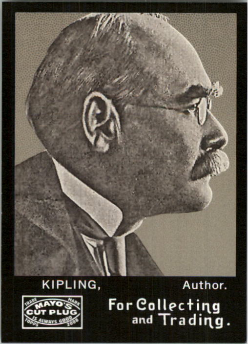 2008 Topps Mayo #326 Rudyard Kipling