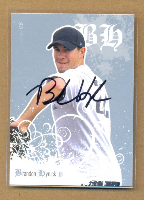 2008 Justifiable Autographs Silver #26 Brandon Hynick
