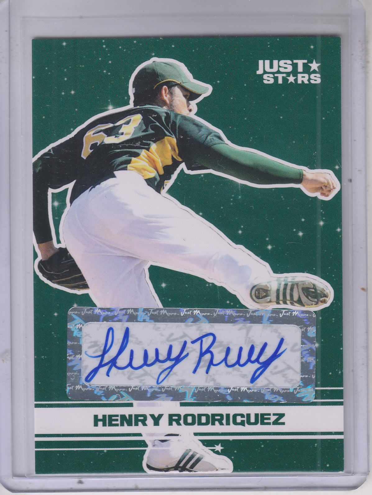 2008 Just Stars Autographs #94 Henry Rodriguez