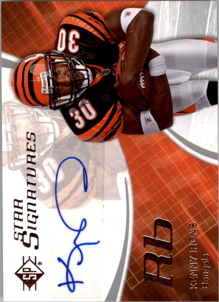 2008 SP Authentic SP Star Signatures #SPSS2 Kenny Irons