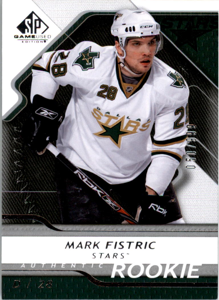2008-09 SP Game Used #141 Mark Fistric RC