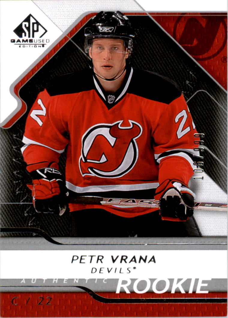 2008-09 SP Game Used #180 Petr Vrana RC
