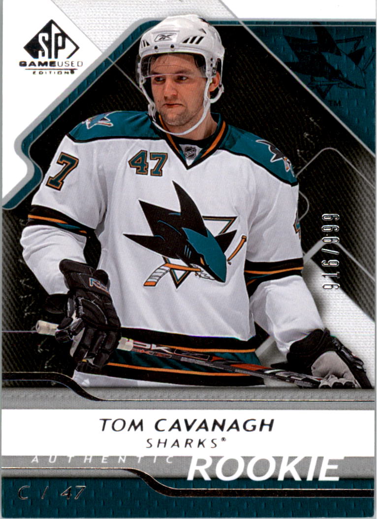 2008-09 SP Game Used #188 Tom Cavanagh RC
