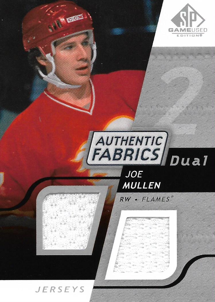 2008-09 SP Game Used Dual Authentic Fabrics #AFJM Joe Mullen
