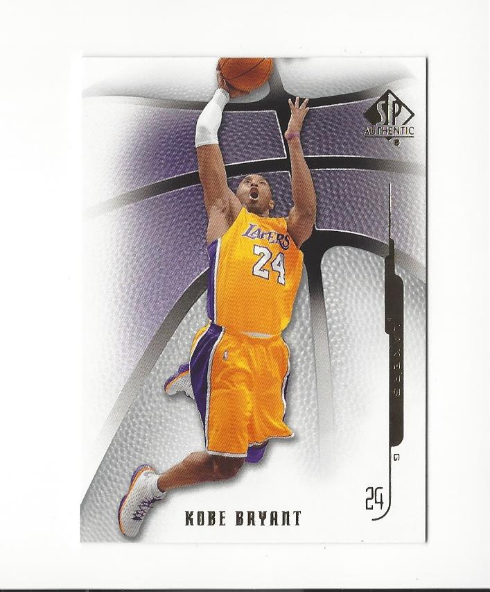 2008-09 SP Authentic #89 Kobe Bryant