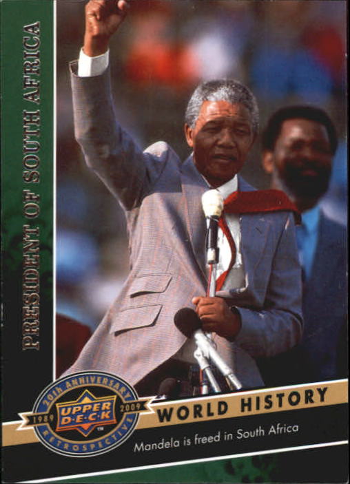 2009 Upper Deck 20th Anniversary #156 Nelson Mandela