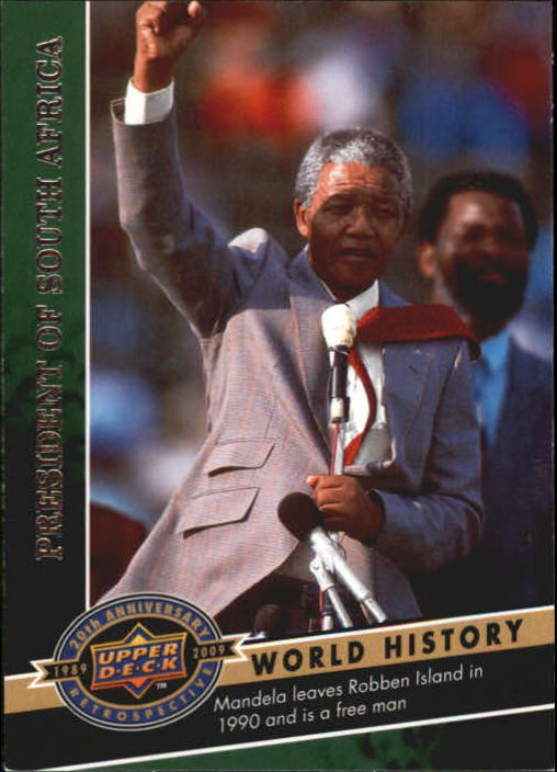 2009 Upper Deck 20th Anniversary #157 Nelson Mandela
