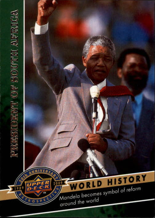 2009 Upper Deck 20th Anniversary #160 Nelson Mandela