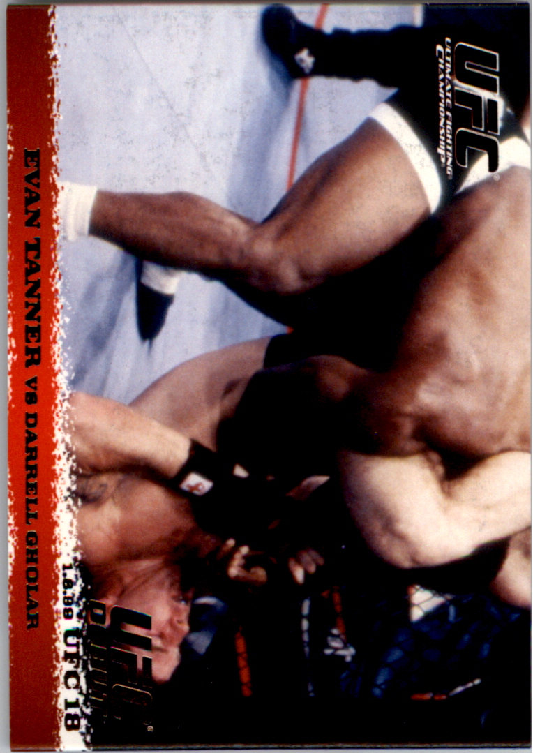 2009 Topps UFC Round 1 Silver #7 Evan Tanner vs. Darrell Gholar