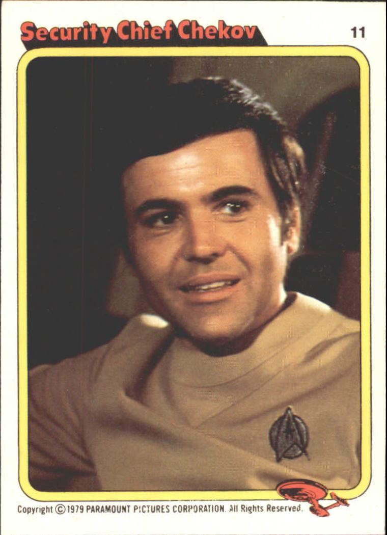 1979 Topps Star Trek The Motion Picture #11 Captain Kirk's Mission
