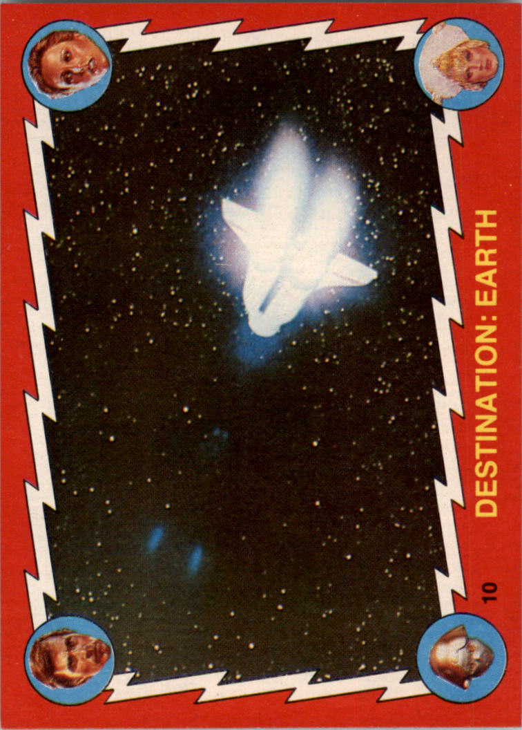 1979 Topps Buck Rogers #10 Destination: Earth
