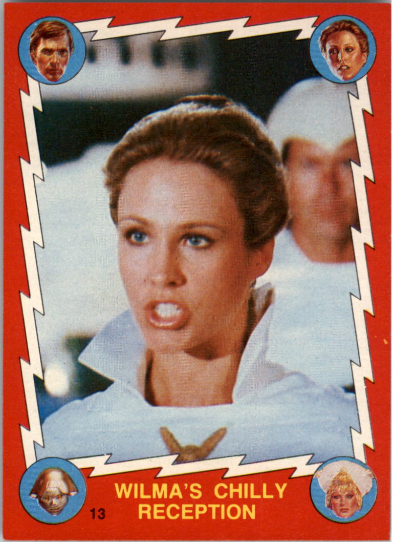 1979 Topps Buck Rogers #13 Wilma's Chilly Reception