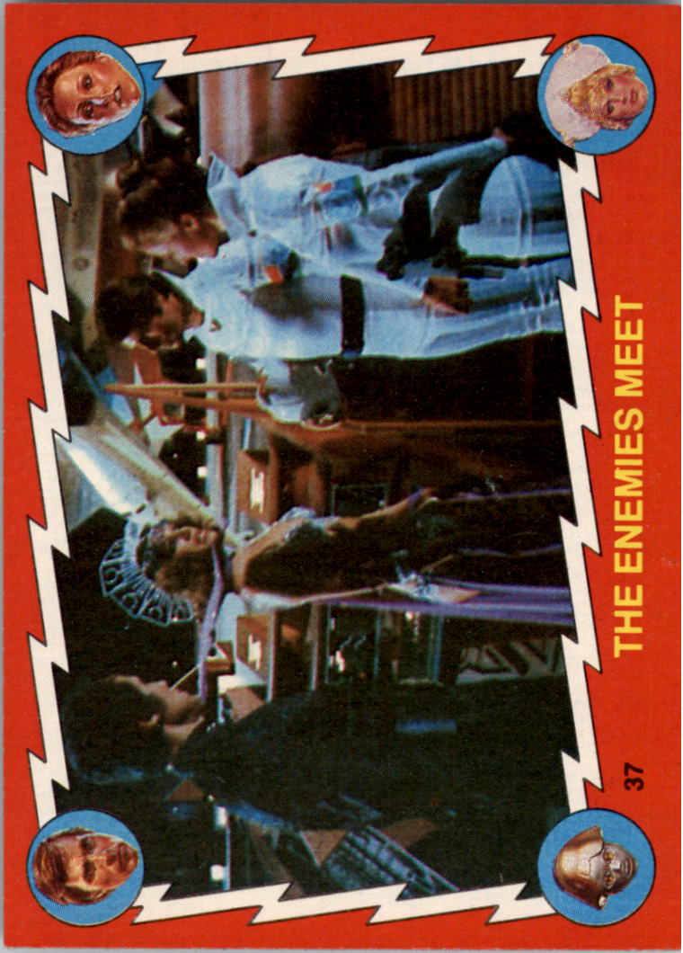 1979 Topps Buck Rogers #37 The Enemies Meet