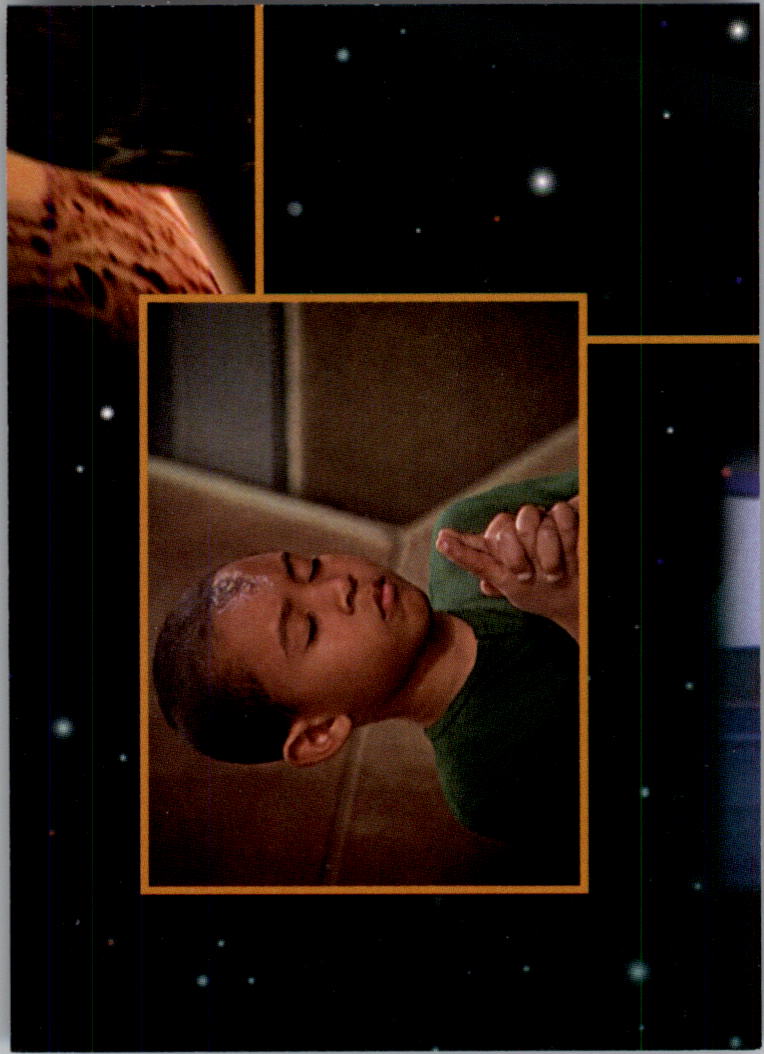 1997 SkyBox Star Trek Voyager Season Two #96 Timeline Mural