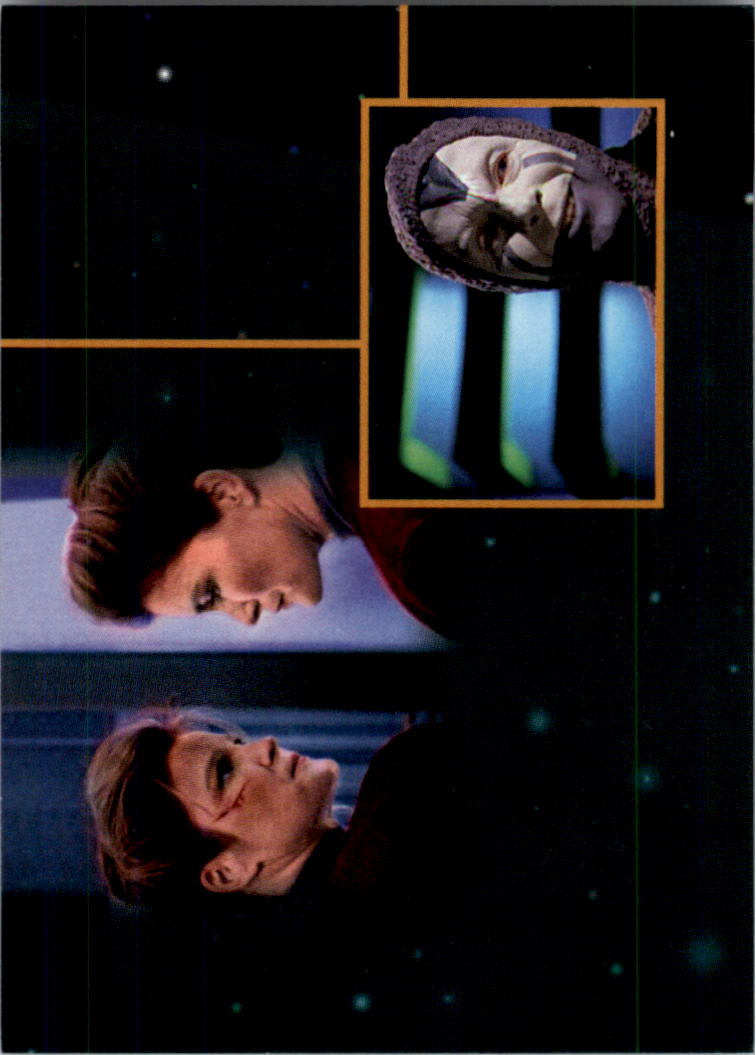 1997 SkyBox Star Trek Voyager Season Two #99 Timeline Mural