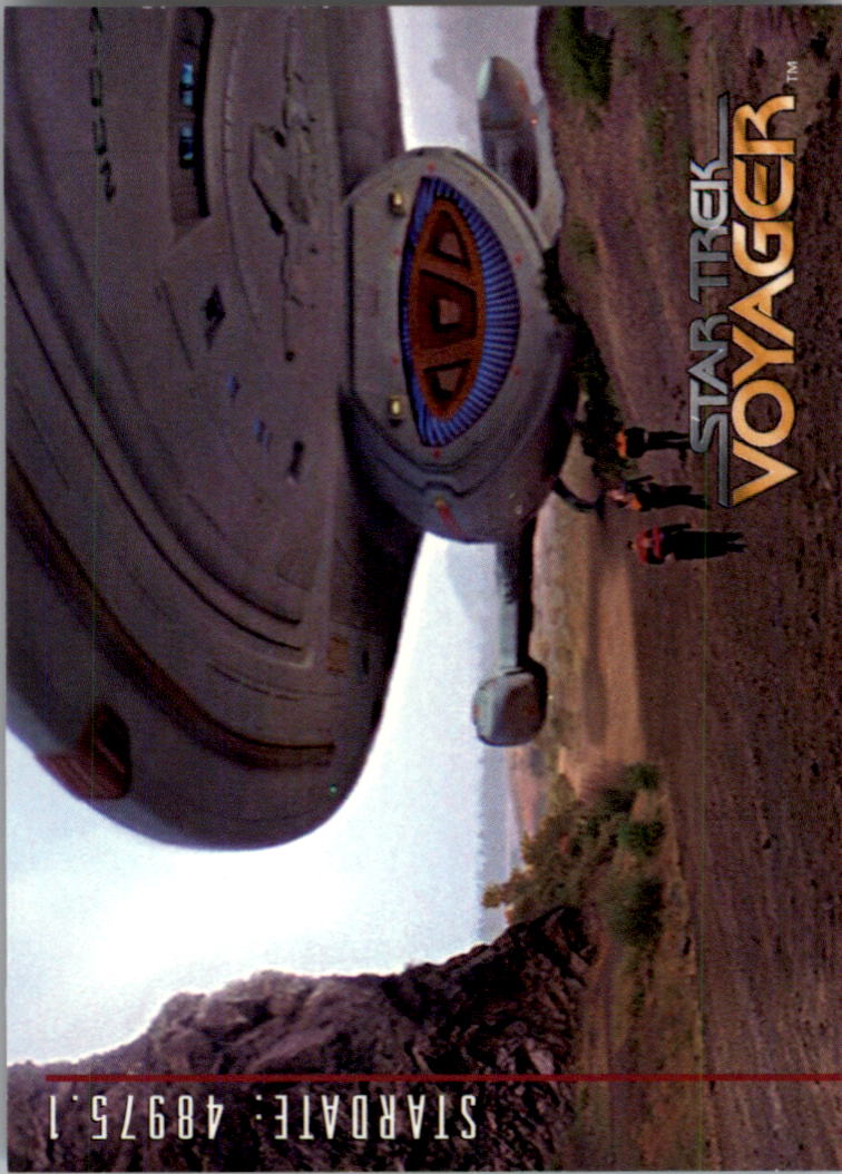 1997 SkyBox Star Trek Voyager Season Two #100 The 37's