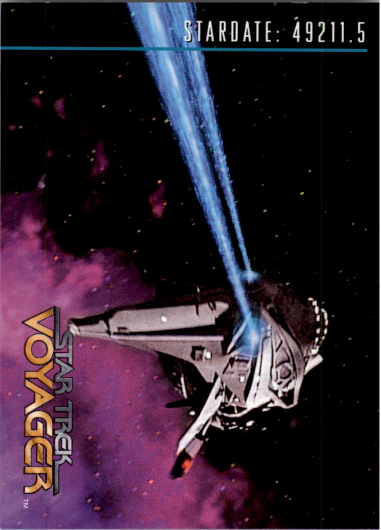 1997 SkyBox Star Trek Voyager Season Two #130 Maneuvers