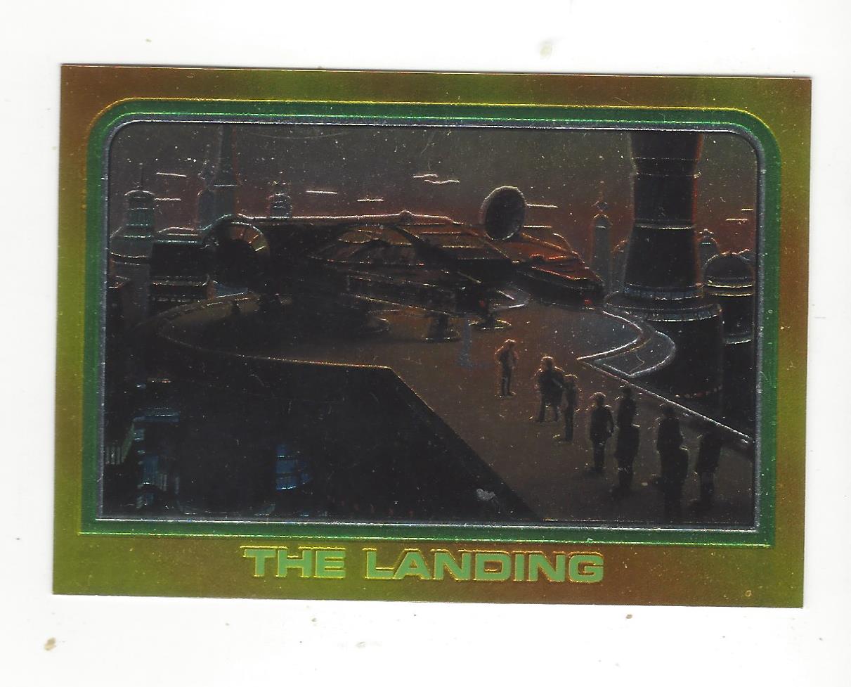 1999 Topps Chrome Archives Star Wars #47 The Landing