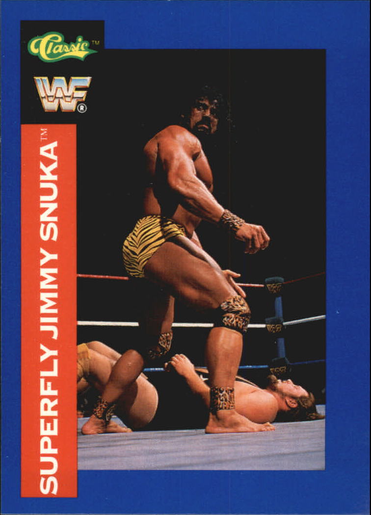 1991 Classic WWF Superstars #18 Superfly Jimmy Snuka - NM-MT