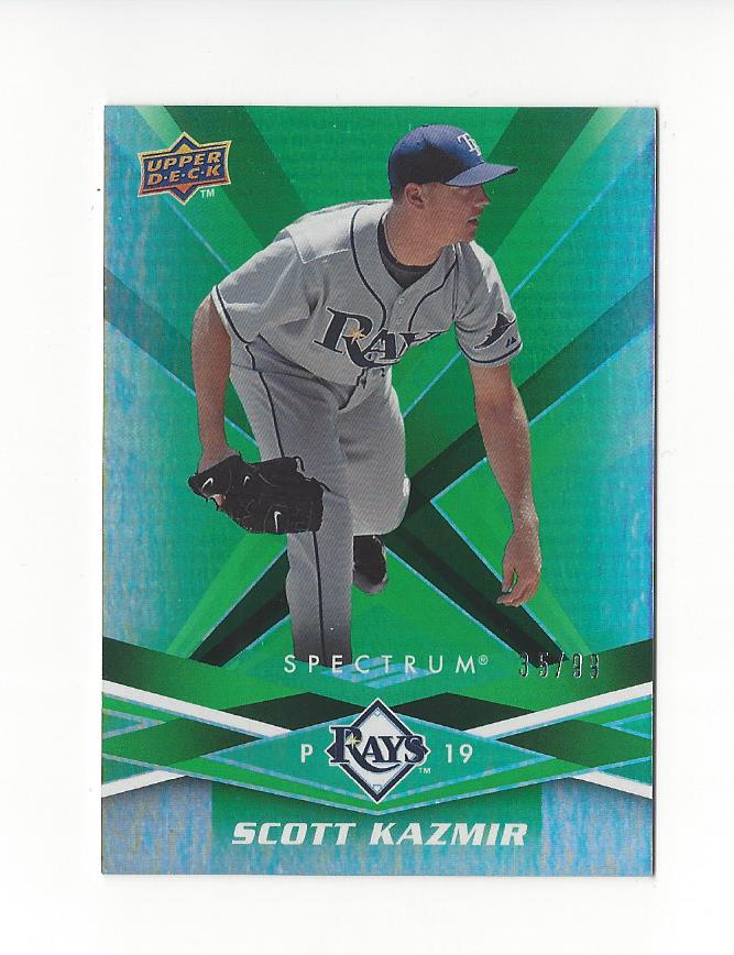 2009 Upper Deck Spectrum Green #92 Scott Kazmir
