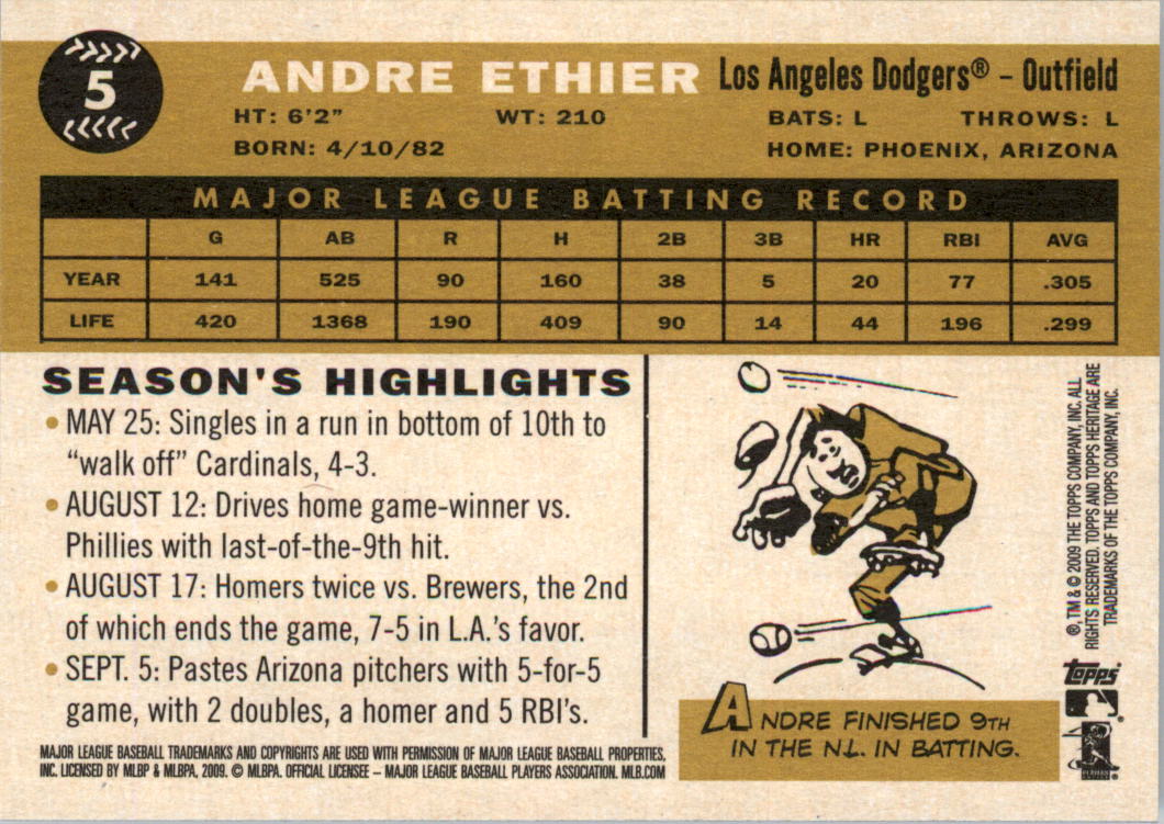 2009 Topps Heritage Baseball Card Pick (Base) 1-329 - Picture 9 of 500