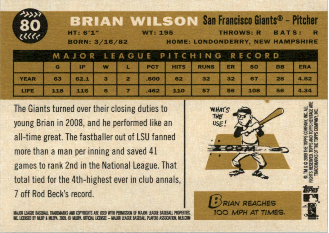 2009 Topps Heritage Baseball Card Pick (Base) 1-329 - Picture 129 of 500