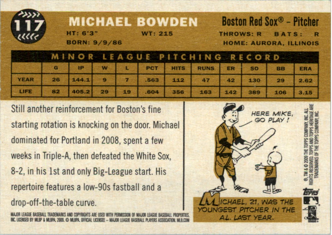2009 Topps Heritage Baseball Card Pick (Base) 1-329 - Picture 191 of 500