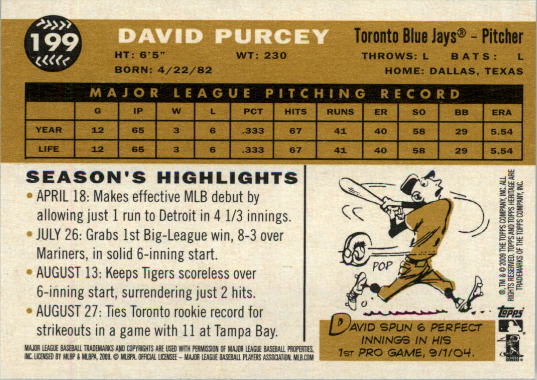 2009 Topps Heritage Baseball Card Pick (Base) 1-329 - Picture 322 of 500