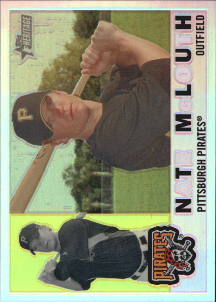 2009 Topps Heritage Chrome Refractors #C30 Nate McLouth