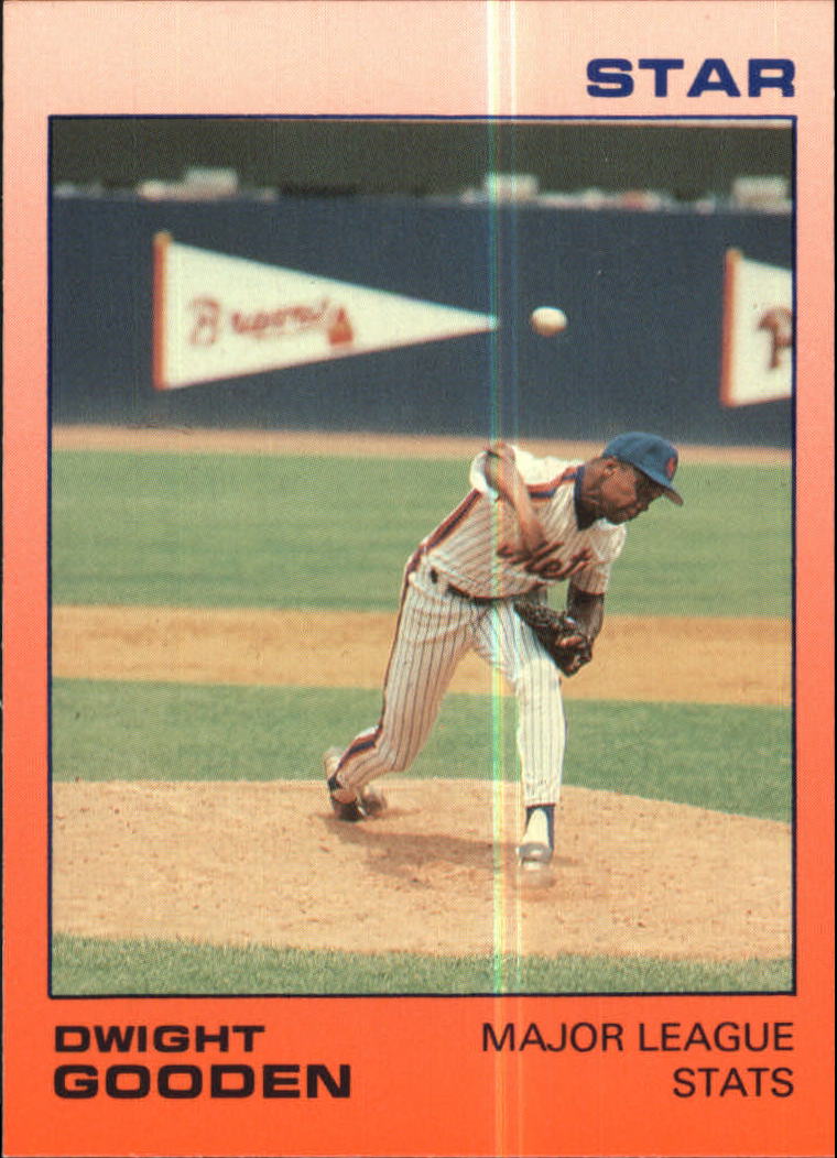 1988 Star Gooden Glossy #2 Dwight Gooden/Major League Stats