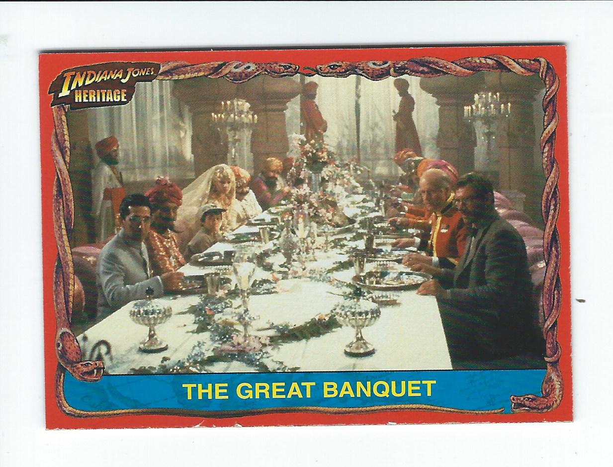 2008 Topps Indiana Jones Heritage Gold #38 The Great Banquet